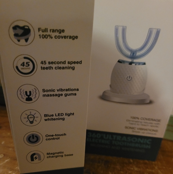 360 ultrasonic adult toothbrush 🪥 - Picture 6 of 6